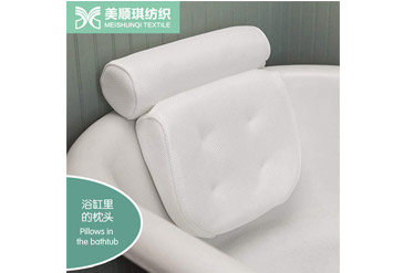 3D Air Mesh Bath Pillow