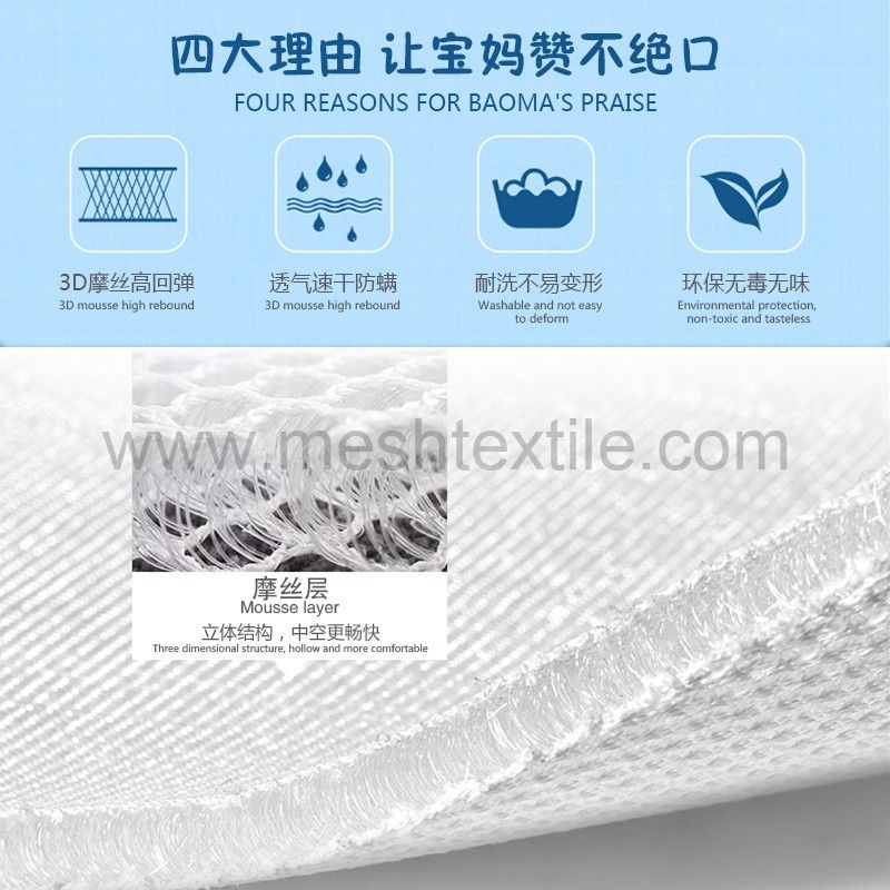 3d mesh baby mat